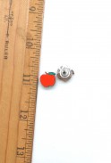 Red Apple Stud Earrings